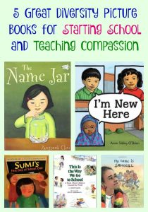 5 Great Diversity Picture Books for Starting School and Teaching Compassion